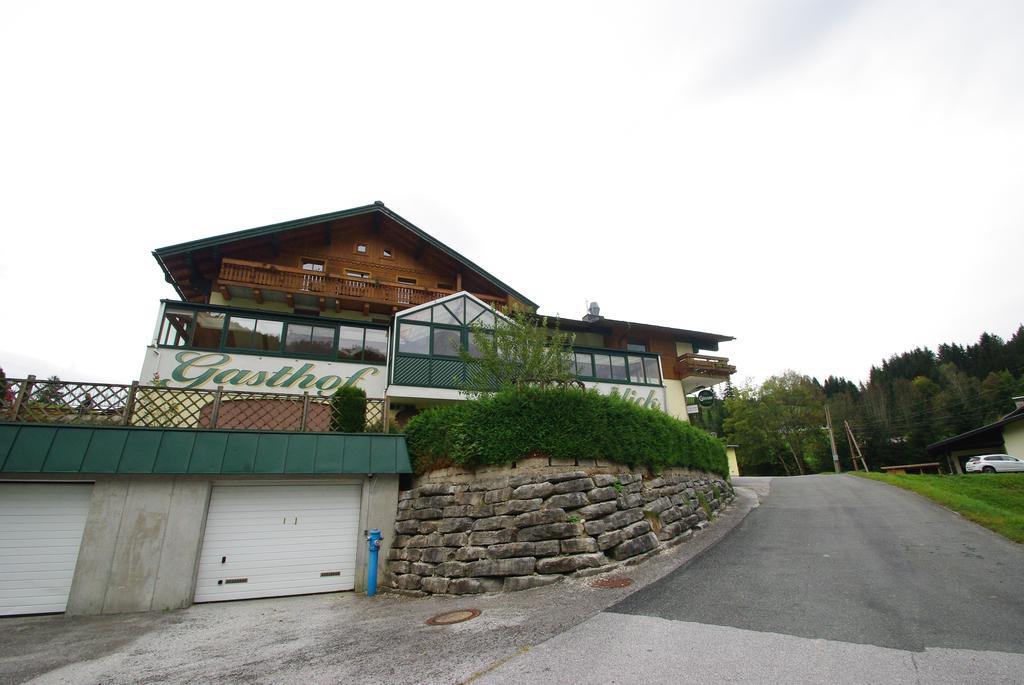 Gasthof Schonblick Hotel Russbach am Pass Gschütt Exterior foto
